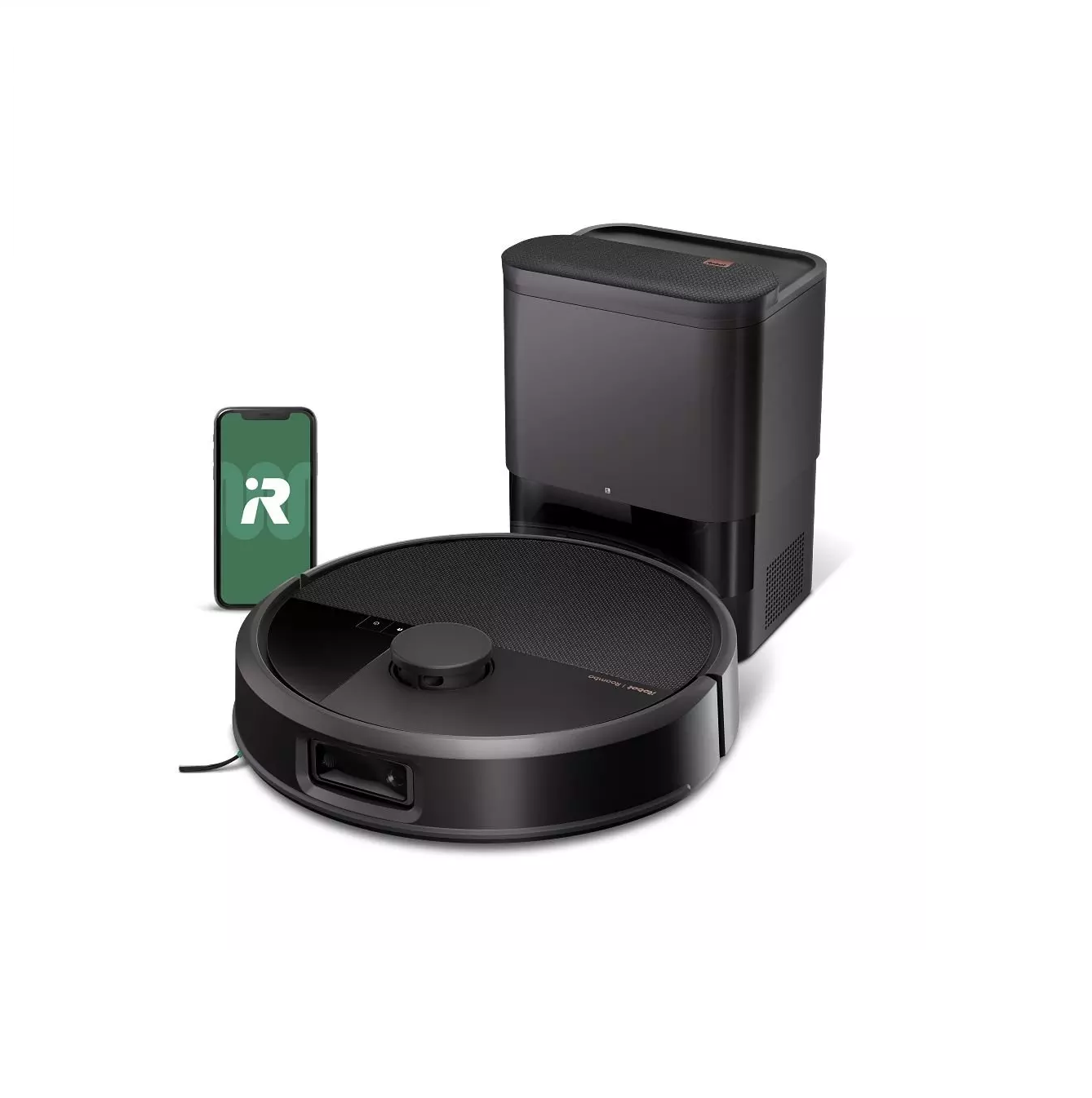 iRobot Roomba Max 705 dulkių siurblys + AutoEmpty™ stotelė (Juodas)
