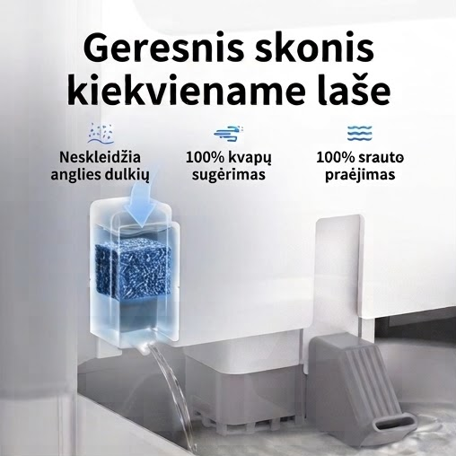 PETKIT Fountain Cube C – vandens filtravimo modulis skirtas Eversweet Ultra (3 vnt.) - Image 2